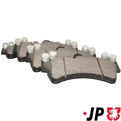 Bilde av JP GROUP 1163606710 Bremseklosser framaksel klargjort for slitasjeindikator AUDI: Q7, PORSCHE: Cayenne, VOLKSWAGEN: Touareg I