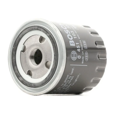Bilde av BOSCH 0 451 103 353 Oljefilter M 20 x 1,5 med to retursperreventil Påskruingsfilter JEEP: Cherokee II, RENAULT: Super 5 Hatchback, ESPACE 3