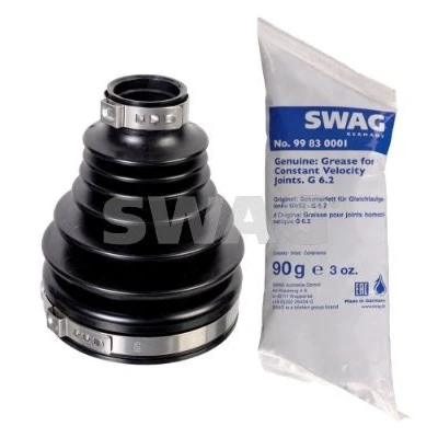 Bilde av SWAG 33 10 2948 Drivakselmansjett framaksel venstre, girkassesiden, høyre Termoplast VOLVO: V90 II Stasjonsvogn