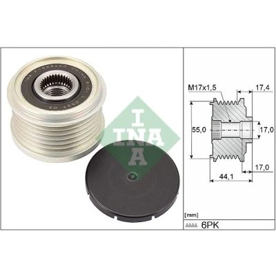 Bilde av INA 535 0312 10 Frihjul Dynamo spesialverktøy nødvendig for montering SUBARU: Outback IV, XV I