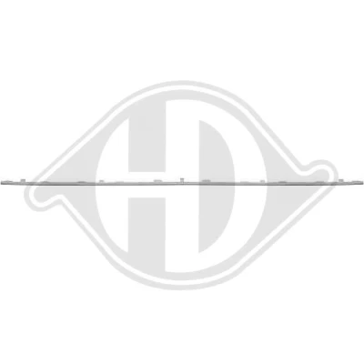 Bilde av DIEDERICHS 2273061 Pynte / vernelist, støtfanger foran VOLKSWAGEN: Multivan 5 (7HM