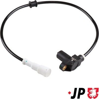 Bilde av JP GROUP 1297102700 ABS sensor framaksel venstre, høyre passiv 560 hvit