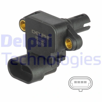 Bilde av DELPHI PS10220 Sensor, ladetrykk