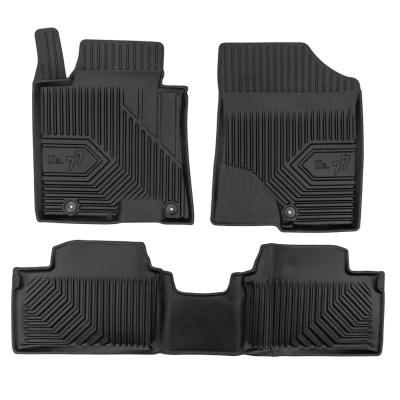 Bilde av FROGUM No. 77 77412095 Gulvmatte sett TPE (termoplastisk elastomer) foran og bak 4 svart Skreddersydd KIA: cee‘d II Sportswagon
