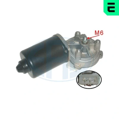 Bilde av ERA 460124A Vindusviskermotor 12 foran VOLKSWAGEN: Polo II Hatchback, TRANSPORTER 3 Bus