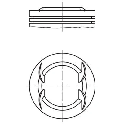 Bilde av Stempel MAHLE ORIGINAL 012 23 00