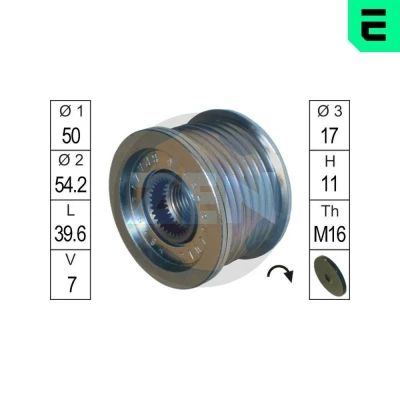 Bilde av ERA ZN5494 Frihjul Dynamo MERCEDES BENZ: E Klasse Sedan, T modell