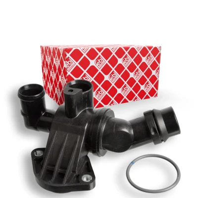 Bilde av FEBI BILSTEIN 109178 Termostat 87 med tetningsring kapsling VOLKSWAGEN: Passat B6 Variant, Sedan, Golf 5, SKODA: Octavia 2 Combi