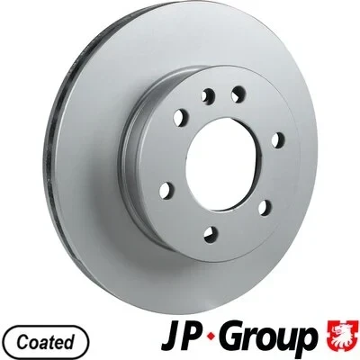 Bilde av JP GROUP 1163113000 Bremseskiver framaksel 300 28 6 ventilert belagt MERCEDES BENZ: Sprinter 3.5 T Flatvogn lastebil/Chassis, 5 Van