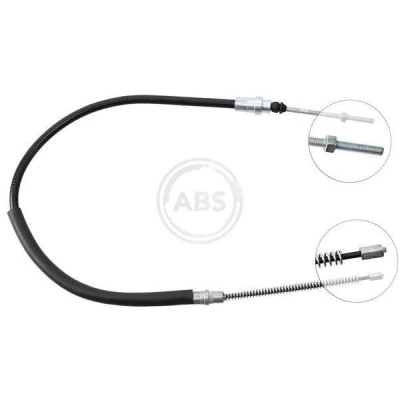 Bilde av A.B.S. K15567 Bremsekabel 824 Trommelbrems for høyre/venstre ratt PEUGEOT: 406 Stasjonsvogn, Sedan