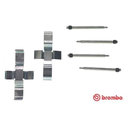 Bilde av BREMBO A 02 279 Tibehørsett, skivebremse belegg MERCEDES BENZ: W123 Stasjonsvogn, Sedan