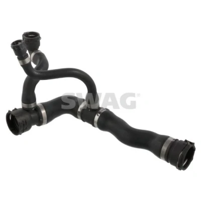 Bilde av SWAG 20 94 6037 Radiatorslange øvre venstre EPDM (etyl propylen dien gummi), plast med hurtigkoplinger BMW: 5 Sedan, Touring