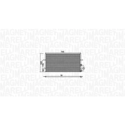 Bilde av Kondensator, klimaanlegg, ford transit buss, flak/chassi, skåp, tourneo 1371571, 1383318, 6C1119710AA, 6C1
