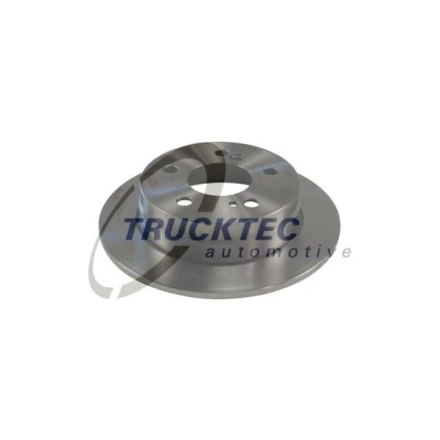 Bilde av TRUCKTEC AUTOMOTIVE 02.35.021 Bremseskiver bakaksel 258 9 5 112 fullt ut MERCEDES BENZ: W124 Sedan, 190, C Klasse Sedan