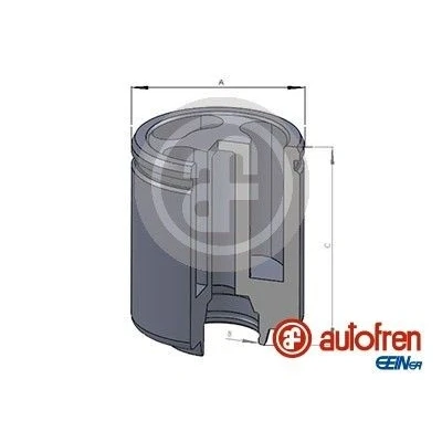 Bilde av AUTOFREN SEINSA D025234 Stempel, bremseklave 52 bakaksel FORD: Transit Mk6 Van