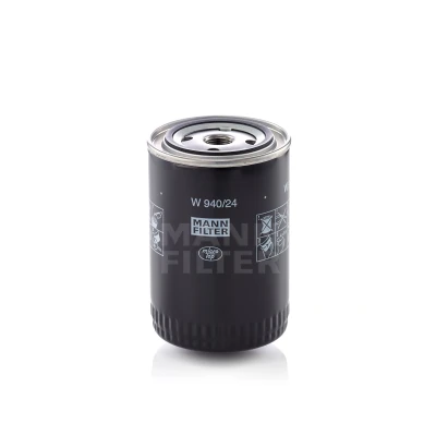 Bilde av MANN FILTER W 940/24 Oljefilter 3/4 16 UNF med en retursperreventil Påskruingsfilter FORD: Scorpio 1, Mk1 Sedan, ALFA ROMEO: 164, 75