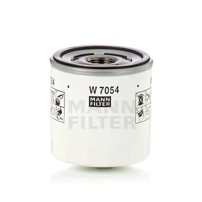 Bilde av MANN FILTER W 7054 Oljefilter M 22 X 1.5 6H med en retursperreventil Påskruingsfilter FORD: Mondeo 5 Kombi, 5, Galaxy Mk3 MPV