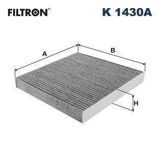 Bilde av FILTRON K 1430A Kupéfilter Karbonfilter 255 251 30