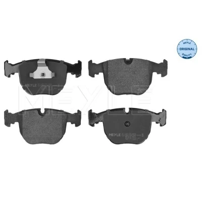 Bilde av MEYLE 025 214 8619 Bremseklosser ORIGINAL Quality framaksel klargjort for slitasjeindikator, ekskl. slitasjevarselkontakt med antihyle blikk BMW: X3
