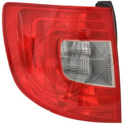 Bilde av DIEDERICHS 7841691 Baklykter venstre W16W, P21W, W5W uten pæreholder SKODA: Superb II Stasjonsvogn