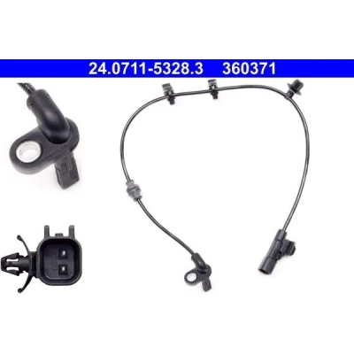Bilde av Sensor, hjulturtall, Bakaksel, opel zafira tourer c, c van, vauxhall mk iii, 12 47 325, 13315320, 13470644