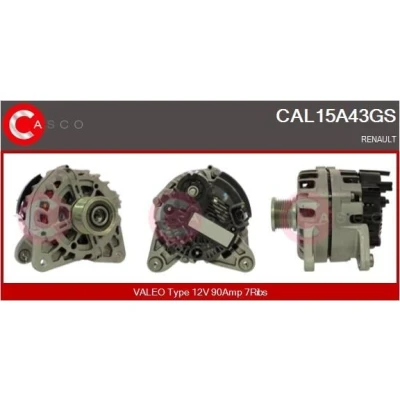 Bilde av CASCO CAL10415AS Dynamo 12V 150A VOLVO: V70 3, XC60 I, XC70 II Stasjonsvogn, FORD: MONDEO 4 Turnier, S Max Mk1,