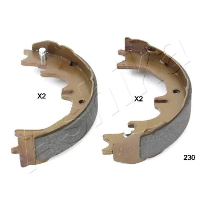 Bilde av ASHIKA 55 02 230 Handbromsbackar bak TOYOTA: Land Cruiser Prado 90, 70 SUV