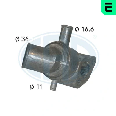 Bilde av ERA 350045 Termostat 87 med tetning VOLKSWAGEN: Multivan 5 (7HM, Transporter Bus, Passat B6 Variant, AUDI: A4 B5 Avant, A6 C5 A3 Sportback