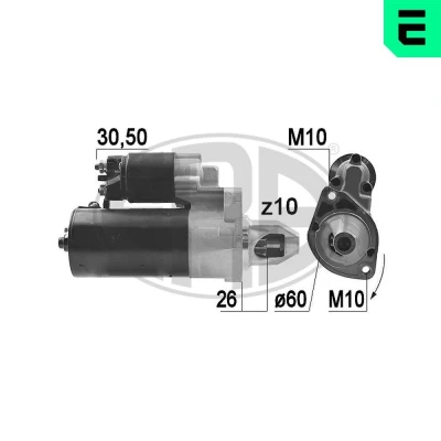 Bilde av Starter maybach, mercedes benz OE 006 151 61 01, A 01