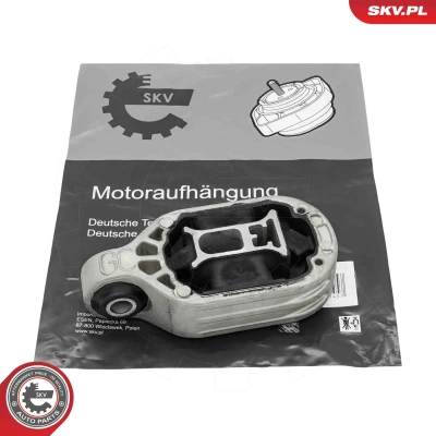 Bilde av ESEN SKV 75SKV078 Motorfeste bak Gummimetallager Aluminium, gummi 187mm 74mm RENAULT: GRAND SCENIC 3