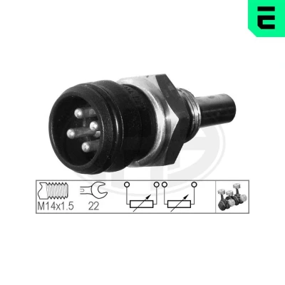 Bilde av Sensor, kjølemiddeltemperatur mercedes benz OE 008 542 32 17, A 17