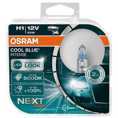 Bilde av OSRAM 64150CBN HCB Lyspære, fjernlys H1 12V 55W 4200K Halogen FORD: MONDEO 4 Turnier, S Max Mk1, Transit V363 Flatvogn lastebil / Chassis