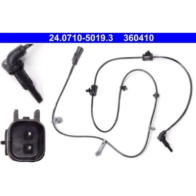 Bilde av ATE 24.0710 5019.3 ABS Sensor 1438 OPEL: Insignia A Sports Tourer, Sedan, Hatchback
