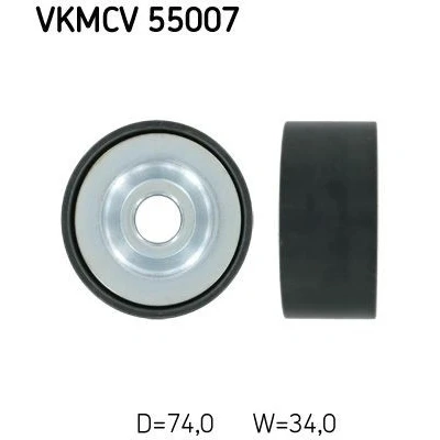 Bilde av SKF VKMCV 55007 Styrerulle