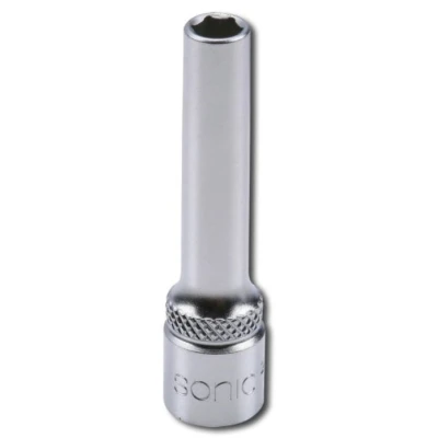 Bilde av SONIC 2155008 Pipenøkkelinnsats 1/4 innvendig sekskant DIN 3120 , 3124 8 mm Krom vanadium stål