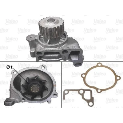 Bilde av VALEO 506880 Vannpumpe med tetning deksel SUZUKI: Grand Vitara 1 SUV, I MAZDA: B Serie Pick up, KIA: Sportage