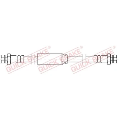 Bilde av QUICK BRAKE 22.932 Bremseslange 541 M10x1 AUDI: A3 Sportback, Hatchback, VOLKSWAGEN: Passat B6 Sedan