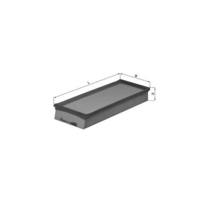 Bilde av MAHLE ORIGINAL LX 2038 Luftfilter 50,3 131 365,5, 365,5 Filterinnsats MINI: Hatchback, Countryman, Clubman
