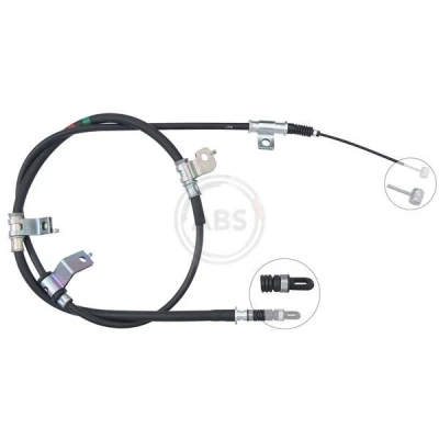 Bilde av Kabel, parkeringsbremse, Bakre venstre, hyundai h 1 cargo, travel, 59760 4H300