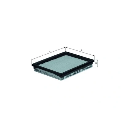 Bilde av MAHLE ORIGINAL LX 1268 Luftfilter 34,0 168 218,0, 218,0 Filterinnsats FORD: FIESTA 5, MAZDA: 2 Hatchback