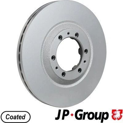 Bilde av JP GROUP 1263103100 Bremseskiver framaksel 280 26 6 ventilert belagt OPEL: Frontera B SUV