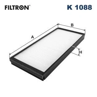 Bilde av FILTRON K 1088 Kupéfilter Partikkelfilter 377 165 27,5 MERCEDES BENZ: Sprinter 3 T Minibuss, Classic 3.5 Van, 2 Minibuss