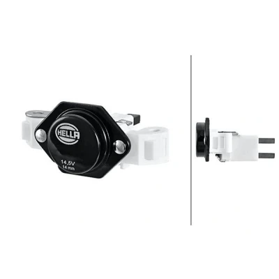 Bilde av HELLA 5DR 004 242 051 Generatorregulator 12 AUDI: A8 D2, Coupe B3, 80 B4 Sedan, VOLKSWAGEN: TRANSPORTER 4 Bus, Sharan I, BMW: 5 Sedan