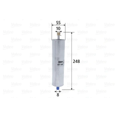 Bilde av VALEO 587088 Drivstoffilter ledningsfilter 8 10 AUDI: A6 C7 Allroad, A7 Sportback, Avant
