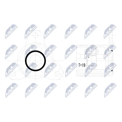 Bilde av Leddsett, drivaksel, Bakaksel, på begge sider, buick encore suv, chevrolet trax, opel mokka / x, 0414008, 94560855, 95090829, 9590
