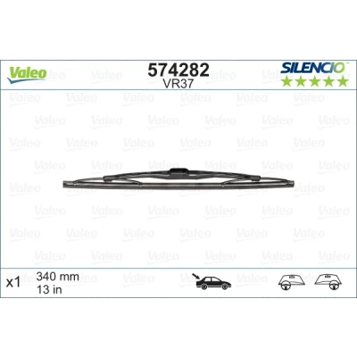 Bilde av Vindusvisker Valeo Silencio Performance, Rear 574282 340mm bak Standard AUDI: A3 Sportback, A4 B6 Avant, B7 Avant
