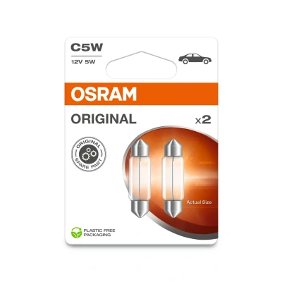 Bilde av Lyspære, nummerskiltlys OSRAM 6418 2BL