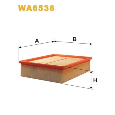 Bilde av Luftfilter WIX FILTERS WA6536