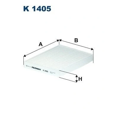 Bilde av FILTRON K 1405 Kupéfilter Partikkelfilter 209 165 25 KIA: SOUL 2