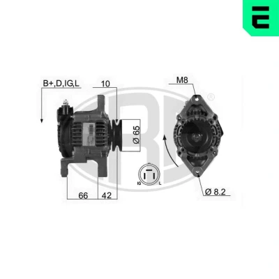 Bilde av ERA 210039A Dynamo 14V 45A